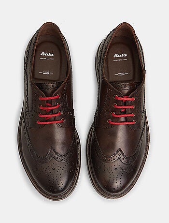 BATA Derbies richelieu en cuir d'hiver