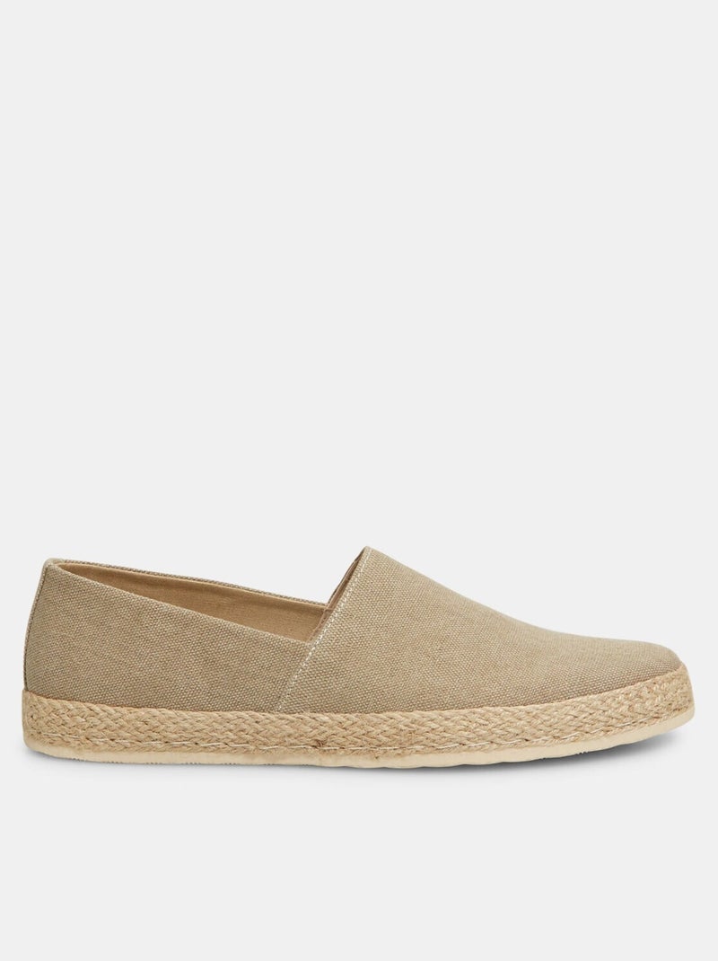 BATA Espadrilles été en tissu Beige - Kiabi