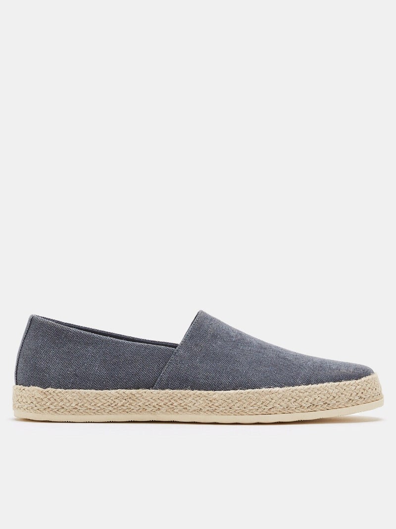 BATA Espadrilles été en tissu Bleu - Kiabi