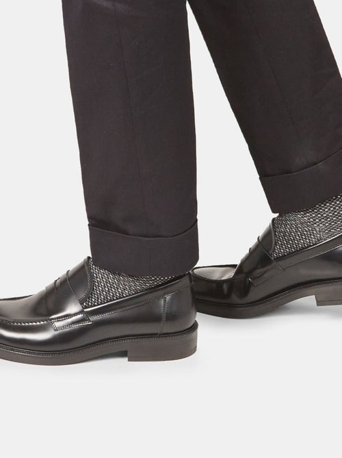 BATA Mocassins d'hiver en cuir - Kiabi