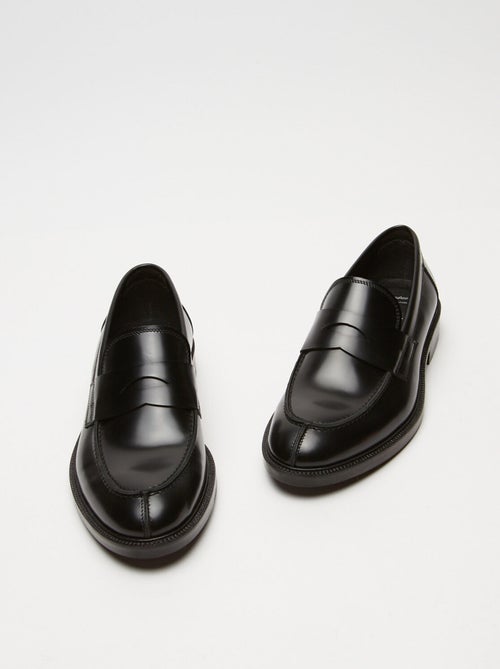 BATA Mocassins d'hiver en cuir - Kiabi