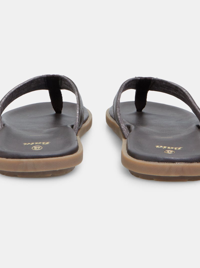 BATA Tongs d'été Marron - Kiabi