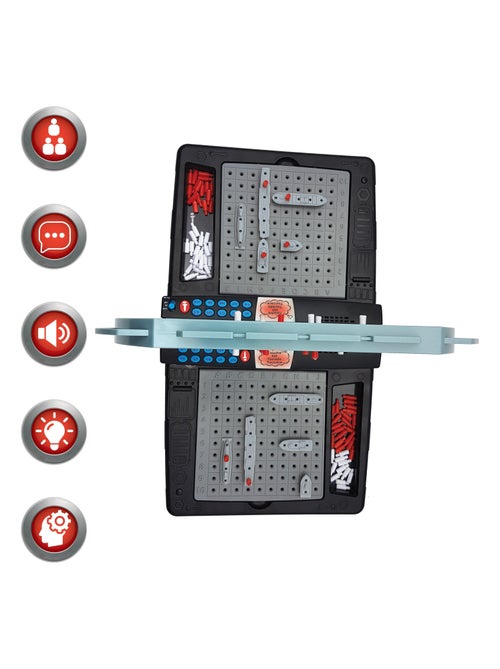 Bataille Navale électronique parlante lumineuse (FR/DE/IT/NL) - Kiabi