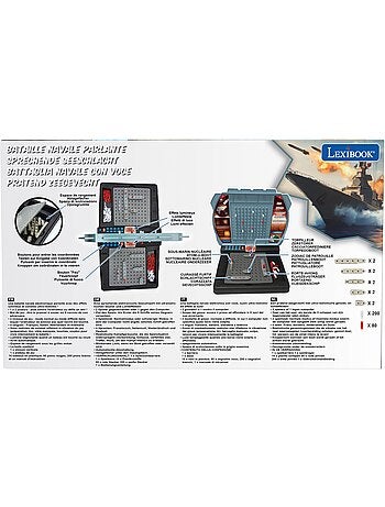 Bataille Navale ?lectronique parlante lumineuse (FR/DE/IT/NL)