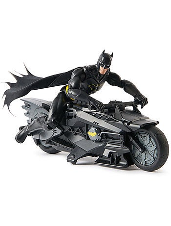 Batcycle + Figurine Batman - Spinmaster