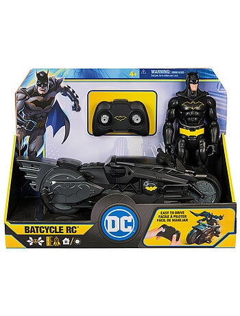 Batcycle + Figurine Batman - Spinmaster