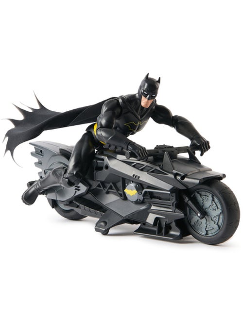 Batcycle + Figurine Batman - Spinmaster - Kiabi
