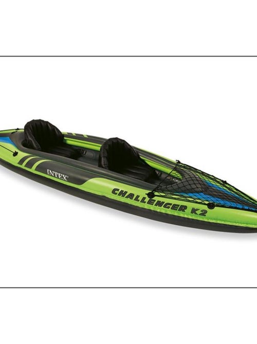 Bateau de sport Challenger K2 - Set avec pompe et 2 pagaies - Kiabi