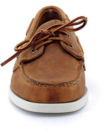 Bateau en Cuir Sebago