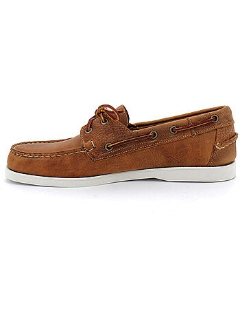 Bateau en Cuir Sebago