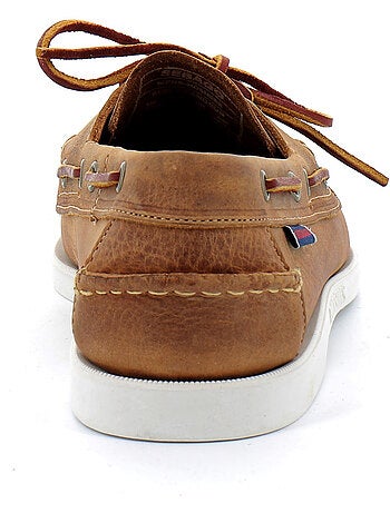 Bateau en Cuir Sebago