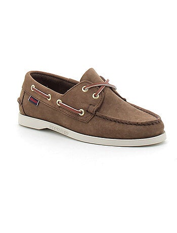 Bateau en Cuir Sebago
