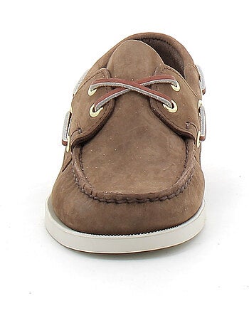 Bateau en Cuir Sebago