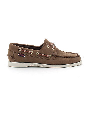 Bateau en Cuir Sebago
