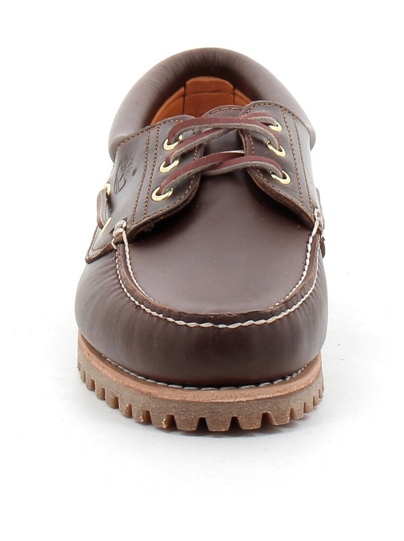 Bateau en Cuir Timberland Marron - Kiabi