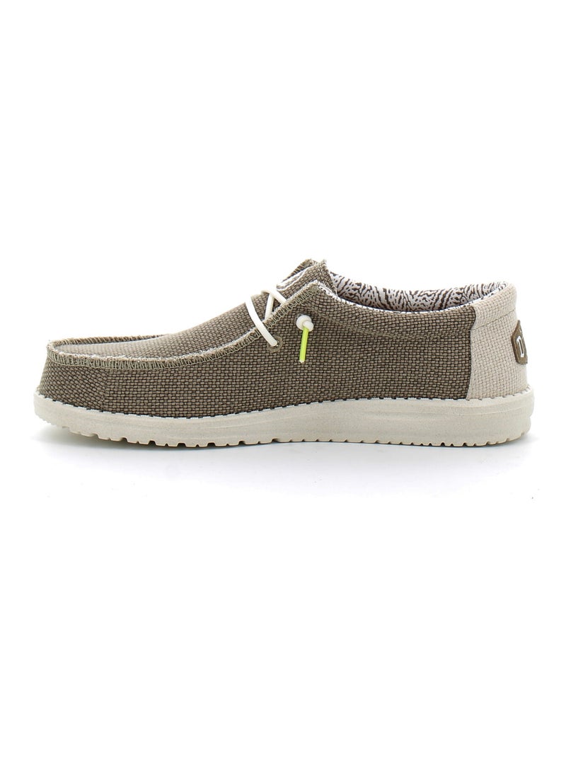 Bateau en Toile Heydude Kaki - Kiabi