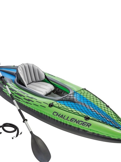Bateau Kayak gonflable Challenger K1 pour 1 personne - Kiabi