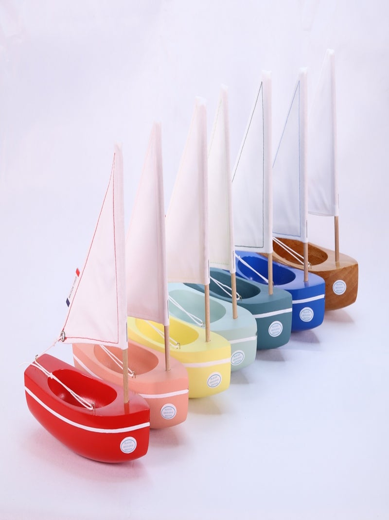 Bateau Le Bâchi bois naturel 17cm Beige - Kiabi