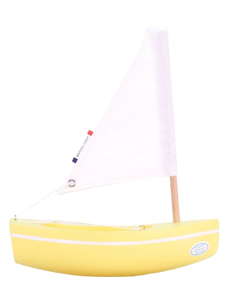 Bateau Le Bâchi jaune 17cm Jaune - Kiabi