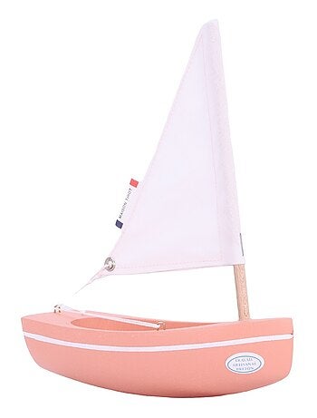 Bateau le bâchi bois naturel 17cm