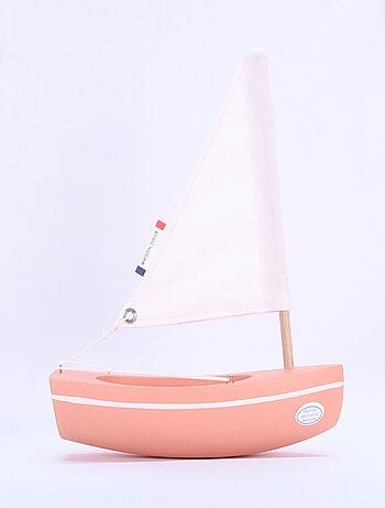 Bateau le bâchi bois naturel 17cm