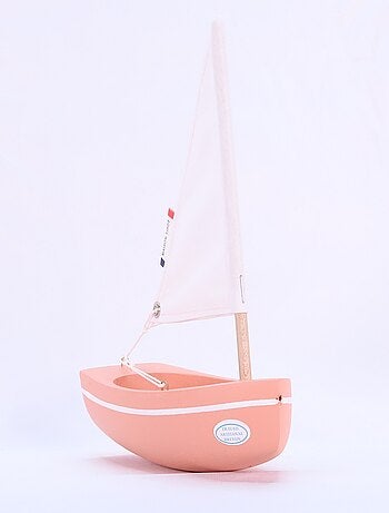 Bateau le bâchi bois naturel 17cm
