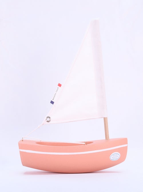 Bateau Le Bâchi rose 17cm - Kiabi