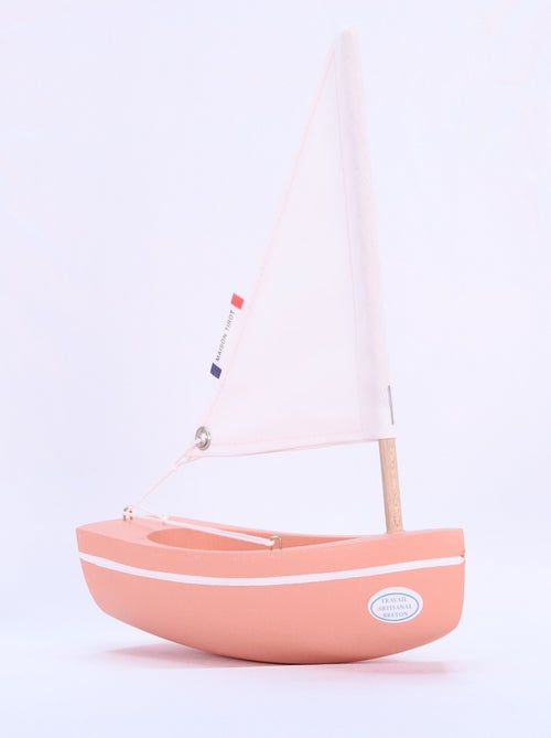 Bateau Le Bâchi rose 17cm - Kiabi
