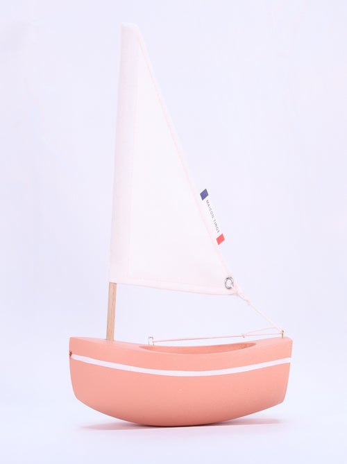 Bateau Le Bâchi rose 17cm - Kiabi