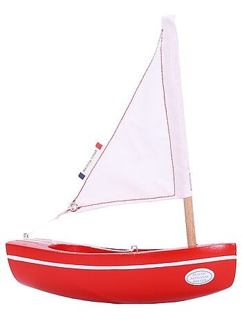 Bateau le bâchi bois naturel 17cm