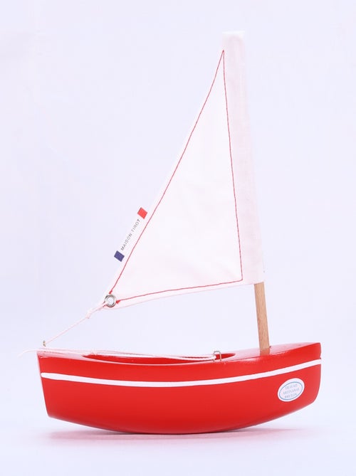 Bateau Le Bâchi rouge 17cm - Kiabi