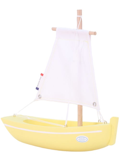 Bateau le misainier jaune 22cm - Kiabi