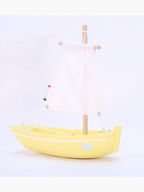 Bateau le misainier jaune 22cm - Kiabi