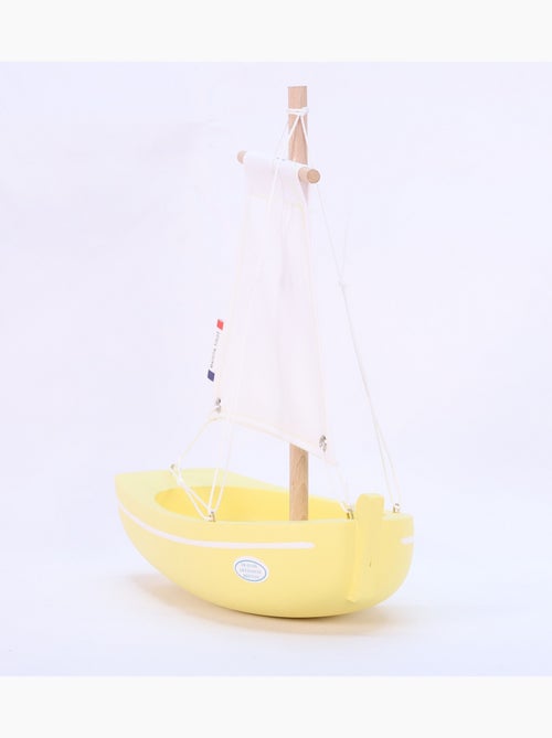 Bateau le misainier jaune 22cm - Kiabi
