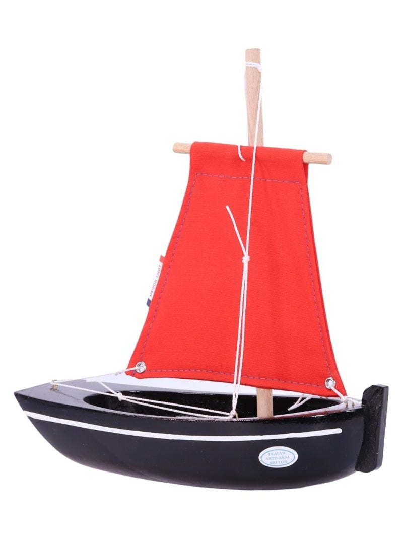 Bateau Le Misainier noir 22cm Noir - Kiabi
