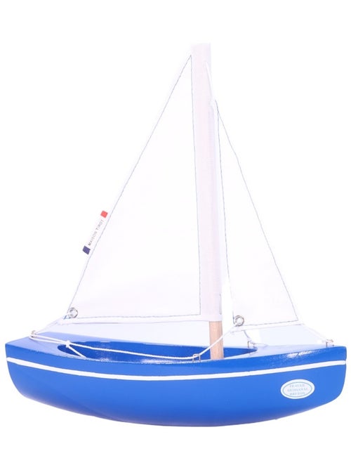 Bateau Le Sloop bleu 21cm - Kiabi