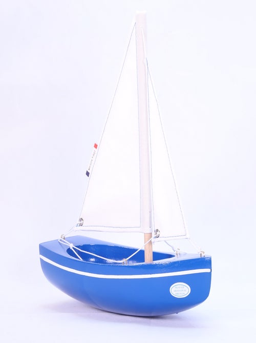 Bateau Le Sloop bleu 21cm - Kiabi