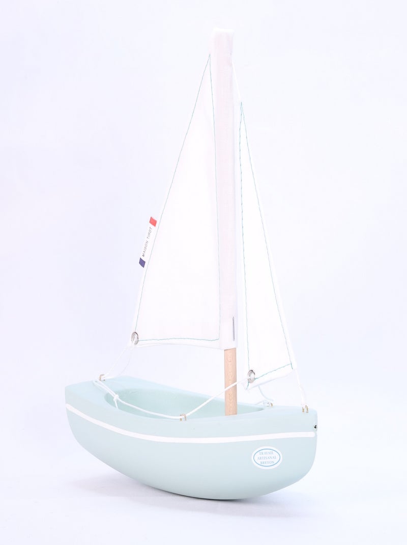 Bateau Le Sloop vert d'eau 21cm Vert d'eau - Kiabi