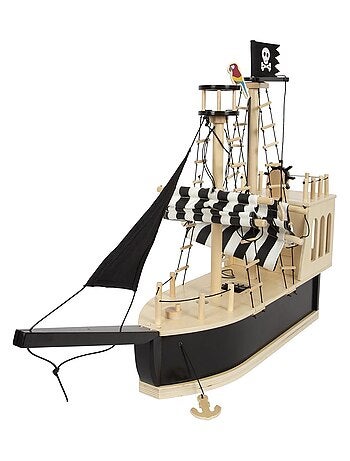 Bateau pirate en bois