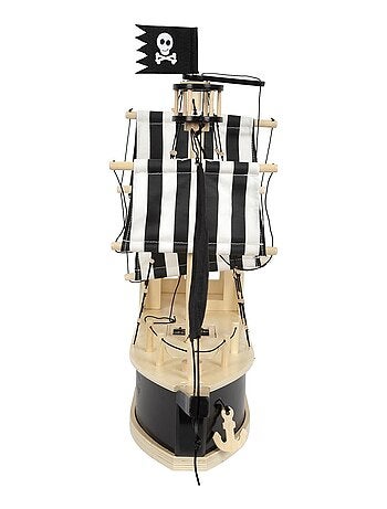 Bateau pirate en bois