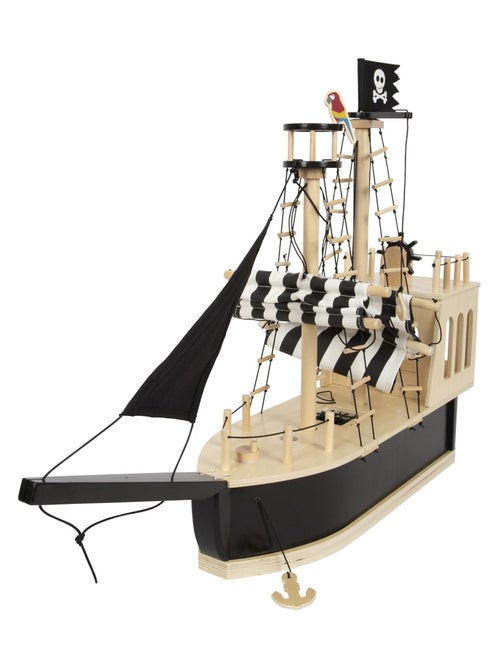 Bateau pirate en bois - Kiabi