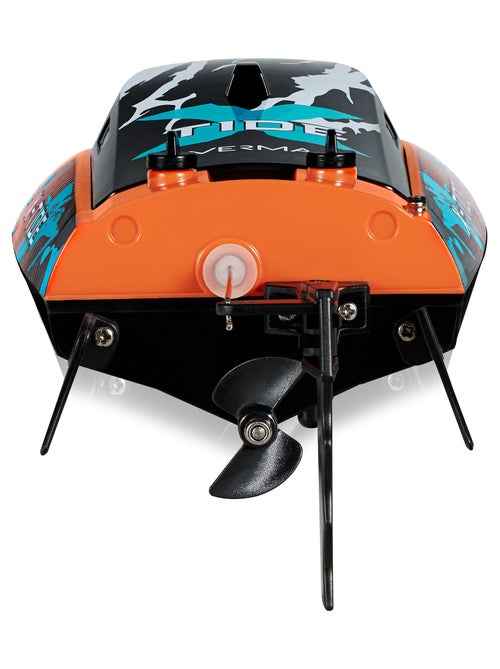 Bateau radiocommandé - OVERMAX - X-Tide - 25 km/h - 2 x 17min - Kiabi
