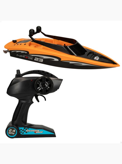 Bateau rapide télécommandé 31 cm racing boats - Kiabi