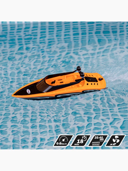 Bateau rapide télécommandé 31 cm racing boats - Kiabi