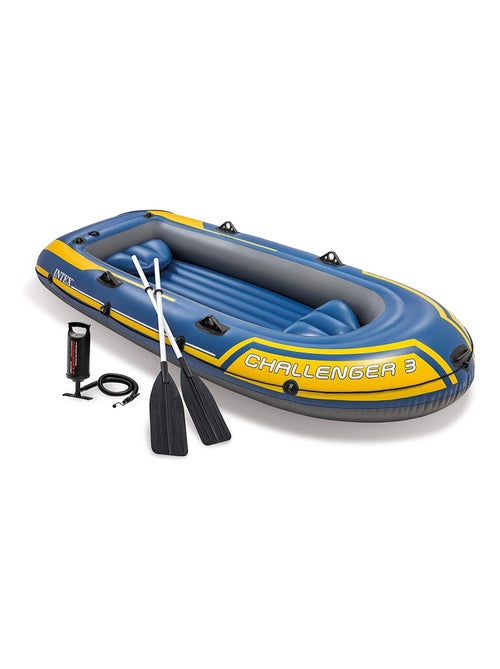 Bateau sport gonflable Challenger 3 Set avec pagaies et pompe - Kiabi