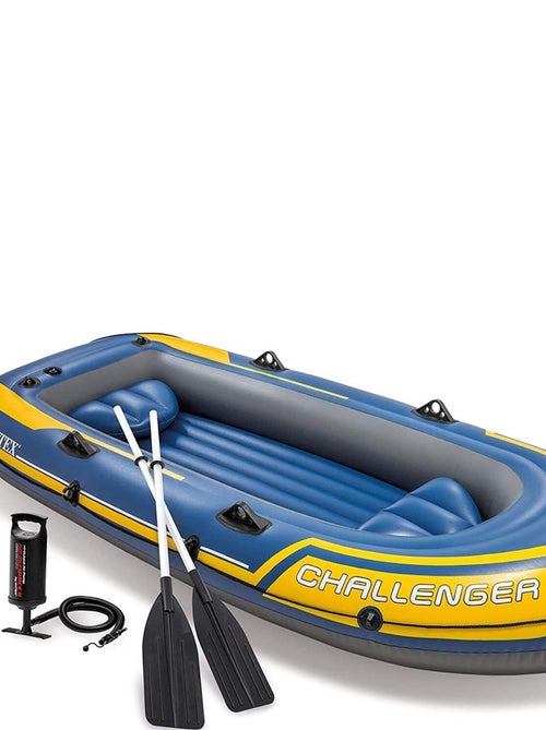 Bateau sport gonflable Challenger 3 Set avec pagaies et pompe - Kiabi