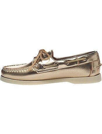 Bateaux Cuir Docksides Sebago Portland