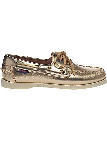 Bateaux Cuir Docksides Sebago Portland