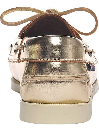 Bateaux Cuir Docksides Sebago Portland