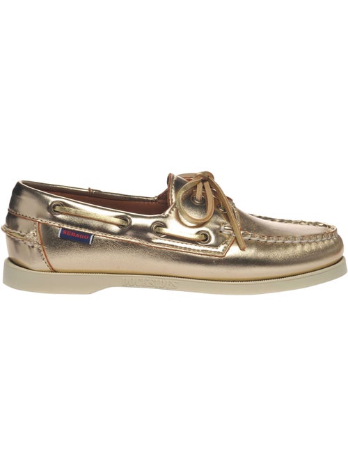 Bateaux Cuir Docksides Sebago Portland - Kiabi